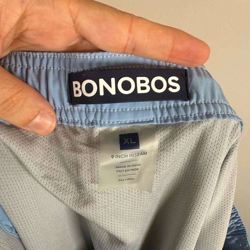 Bonobos Men's XL Swim Trunks Teal Green Swimsuit Shorts 9‎ Inch Inseam Summer